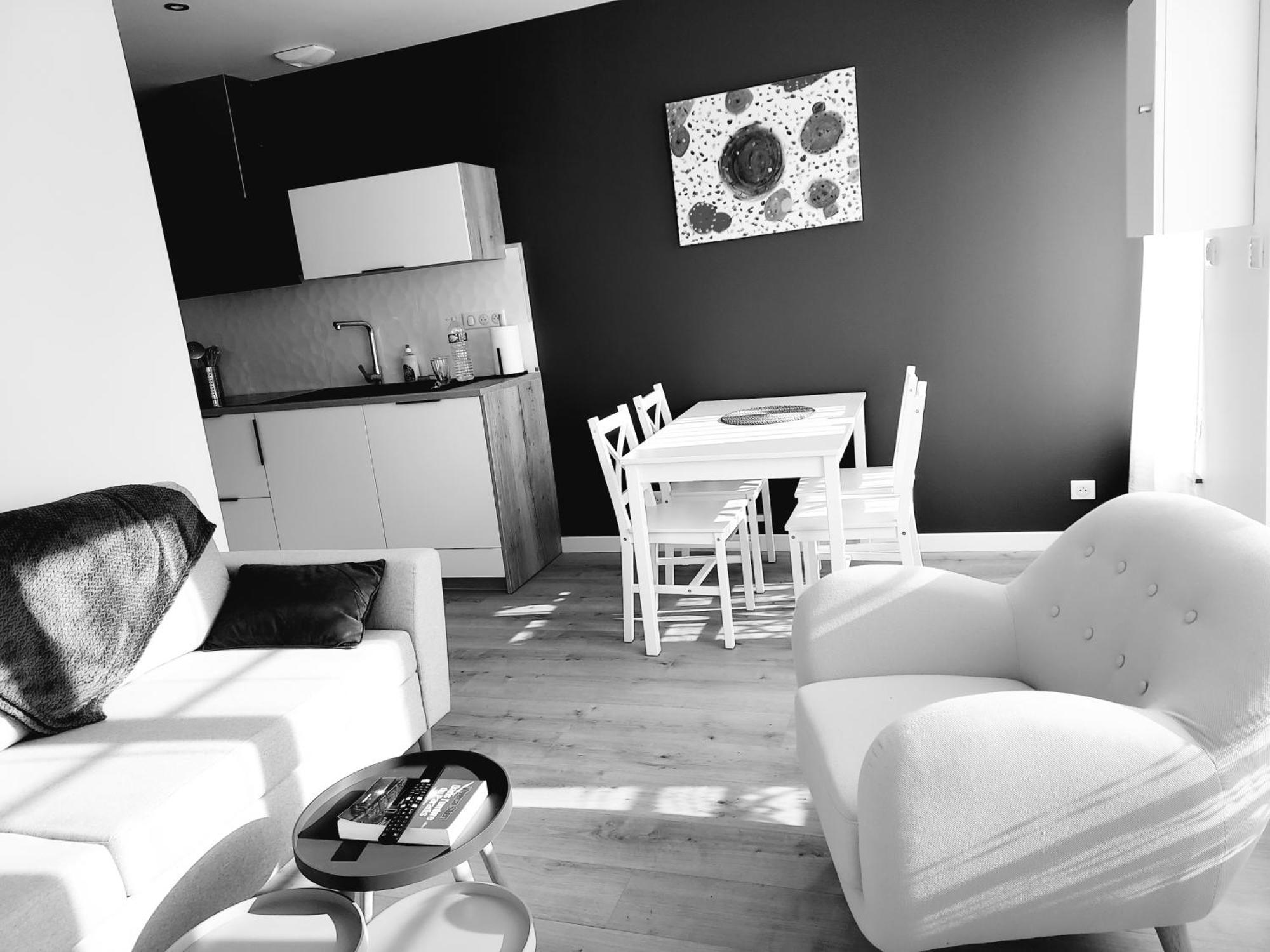 Appartement La Clé du Génie à Ducey-Les Cheris Chambre photo